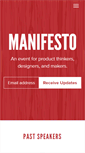 Mobile Screenshot of manifesto411.com
